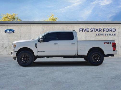Star White Metallic Tri-Coat 2021 Ford F-250 Limited