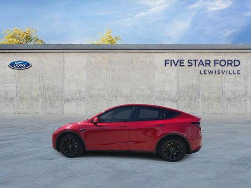 Red Multi-Coat 2023 Tesla Model Y Long Range Dual Motor All-Wheel Drive