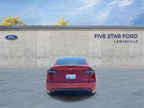 Red Multi-Coat 2023 Tesla Model Y Long Range Dual Motor All-Wheel Drive