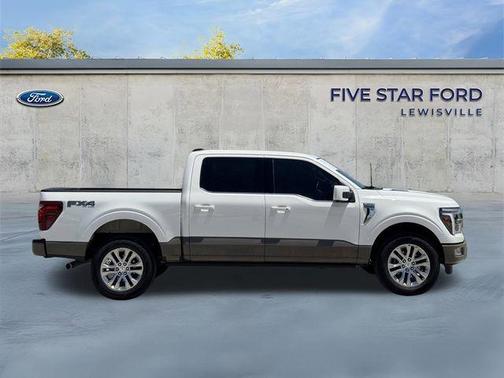 STAR WHITE METALLIC TRICOAT 2025 Ford F-150 King Ranch