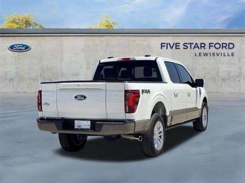 STAR WHITE METALLIC TRICOAT 2025 Ford F-150 King Ranch