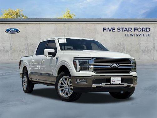 STAR WHITE METALLIC TRICOAT 2025 Ford F-150 King Ranch