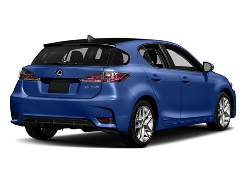 Blue Vortex Metallic/Black Roof 2017 Lexus CT 200h Base