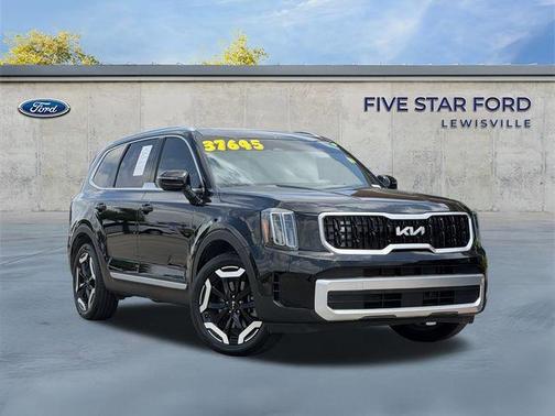 Ebony Black 2024 Kia Telluride EX