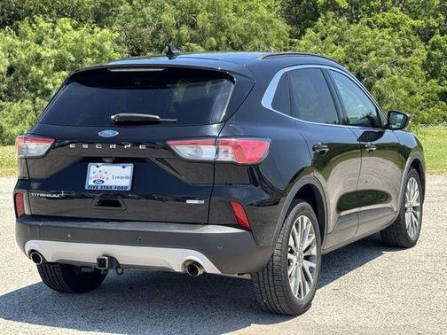 AGATE BLACK METALLIC 2020 Ford Escape Titanium