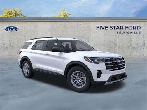 STAR WHITE MET TRI-COAT 2026 Ford Explorer Active