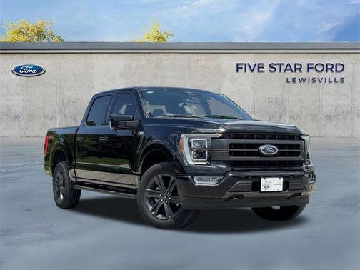 AGATE BLACK METALLIC 2023 Ford F-150 Lariat