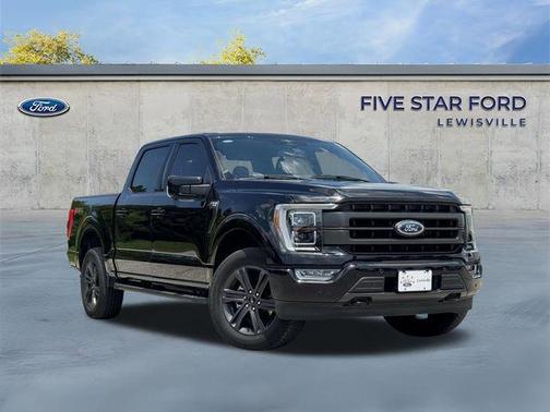 AGATE BLACK METALLIC 2023 Ford F-150 Lariat