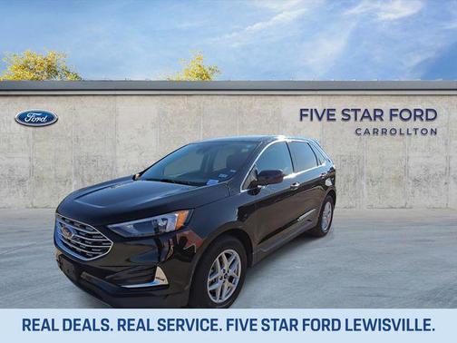 AGATE BLACK METALLIC 2022 Ford Edge SEL