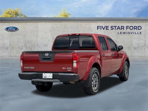 Lava Red 2017 Nissan Frontier SV