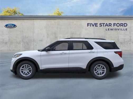SPACE WHITE METALLIC 2026 Ford Explorer Active