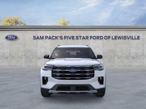 SPACE WHITE METALLIC 2026 Ford Explorer Active