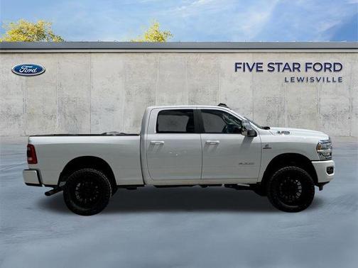 Bright White Clearcoat 2024 RAM 2500 Laramie Crew Cab 4x4 6'4' Box