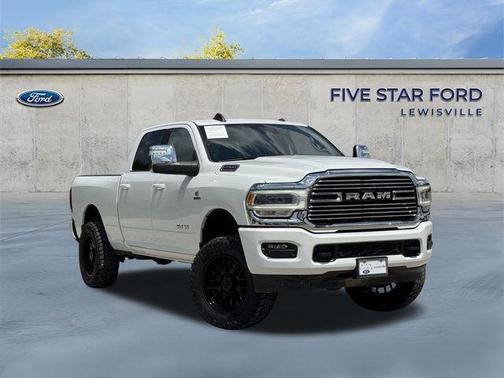 Bright White Clearcoat 2024 RAM 2500 Laramie Crew Cab 4x4 6'4' Box
