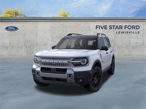 SPACE WHITE METALLIC 2026 Ford Bronco Sport Badlands