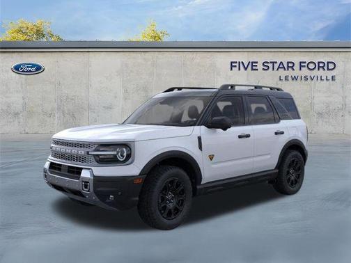 SPACE WHITE METALLIC 2026 Ford Bronco Sport Badlands