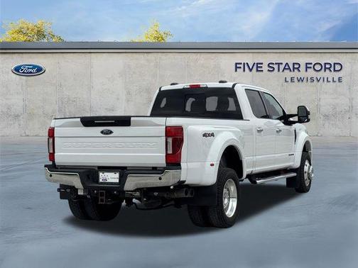 OXFORD WHITE 2021 Ford F-450 Lariat