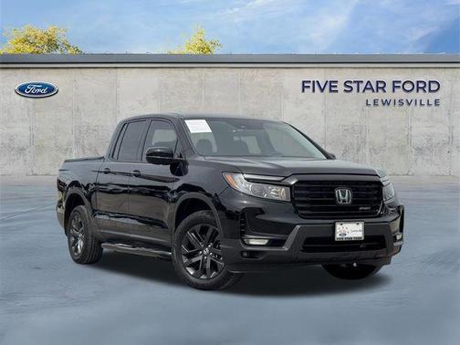 Crystal Black Pearl 2023 Honda Ridgeline Sport