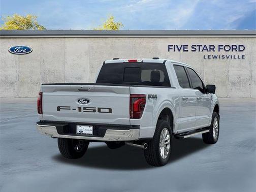 SPACE WHITE METALLIC 2025 Ford F-150 Lariat