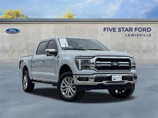 SPACE WHITE METALLIC 2025 Ford F-150 Lariat