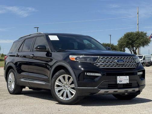 AGATE BLACK METALLIC 2020 Ford Explorer Limited