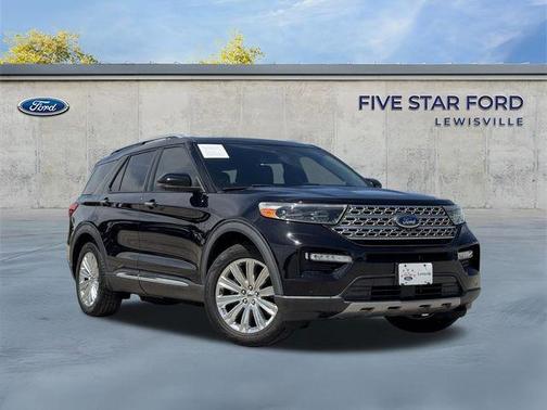AGATE BLACK METALLIC 2020 Ford Explorer Limited