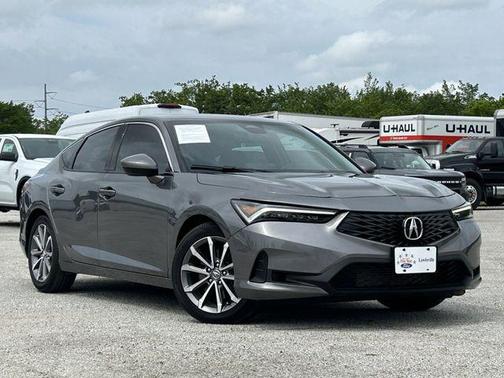 Liquid Carbon Metallic 2023 Acura Integra Base