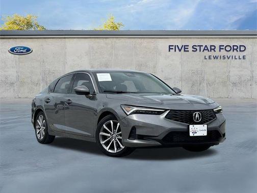 Liquid Carbon Metallic 2023 Acura Integra Base