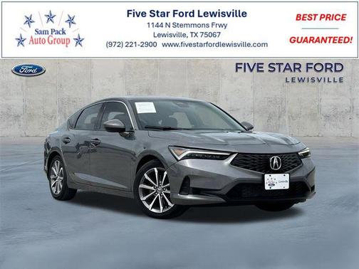 Liquid Carbon Metallic 2023 Acura Integra Base