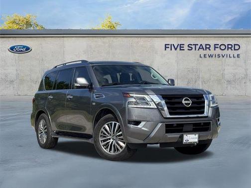 Gun Metallic 2021 Nissan Armada SL 2WD