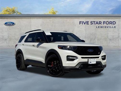 STAR WHITE MET TRI-COAT 2023 Ford Explorer ST