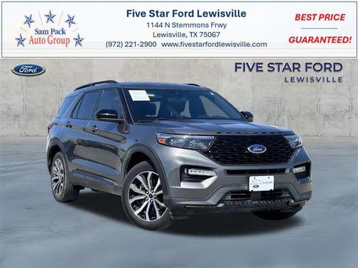 CARBONIZED GRAY METALLIC 2023 Ford Explorer ST-Line