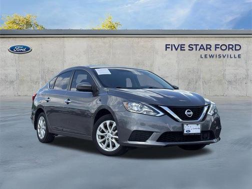 Gun Metallic 2018 Nissan Sentra SV