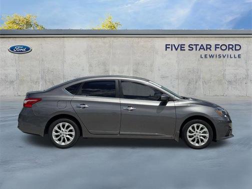 Gun Metallic 2018 Nissan Sentra SV