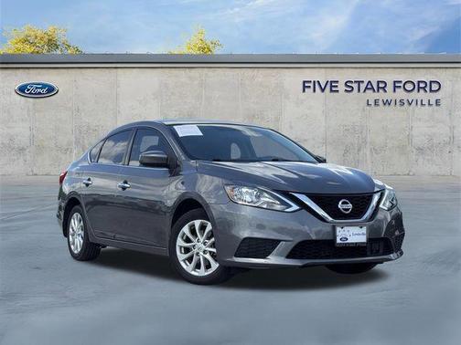 Gun Metallic 2018 Nissan Sentra SV