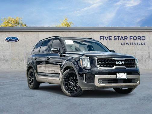 Ebony Black 2023 Kia Telluride SX X-Line