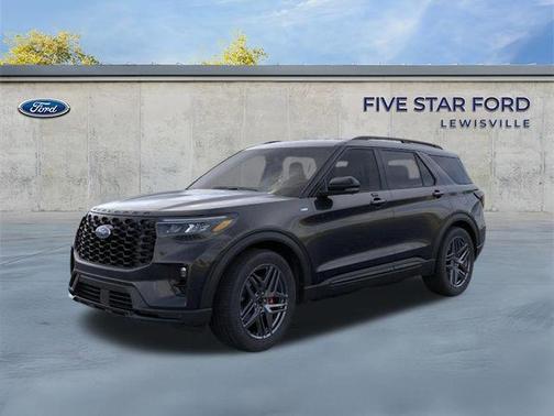 AGATE BLACK METALLIC 2026 Ford Explorer ST-Line