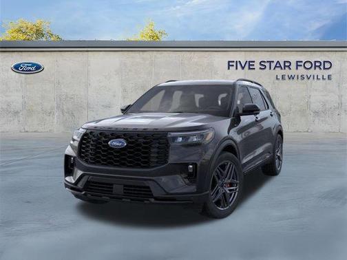 AGATE BLACK METALLIC 2026 Ford Explorer ST-Line