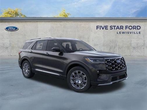 AGATE BLACK METALLIC 2026 Ford Explorer Platinum