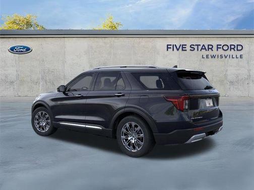 AGATE BLACK METALLIC 2026 Ford Explorer Platinum