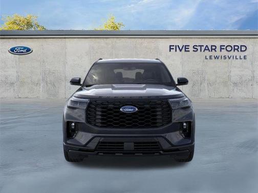 AGATE BLACK METALLIC 2026 Ford Explorer ST-Line