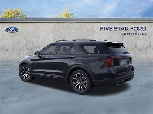 AGATE BLACK METALLIC 2026 Ford Explorer ST-Line