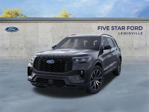AGATE BLACK METALLIC 2026 Ford Explorer ST-Line