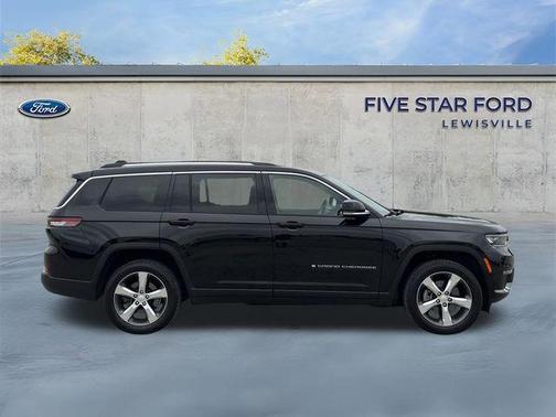 Diamond Black Crystal Pearlcoat 2021 Jeep Grand Cherokee L Limited