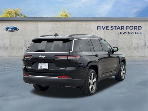 Diamond Black Crystal Pearlcoat 2021 Jeep Grand Cherokee L Limited