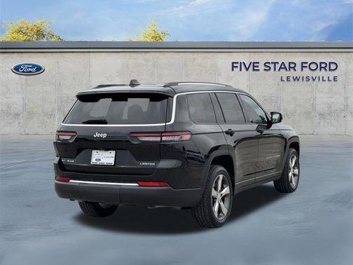 Diamond Black Crystal Pearlcoat 2021 Jeep Grand Cherokee L Limited