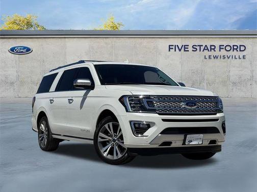 STAR WHITE MET TRI-COAT 2020 Ford Expedition Max Platinum
