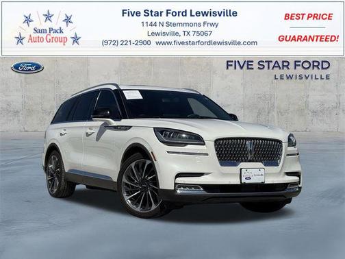 PRISTINE WHITE 2021 Lincoln Aviator Reserve