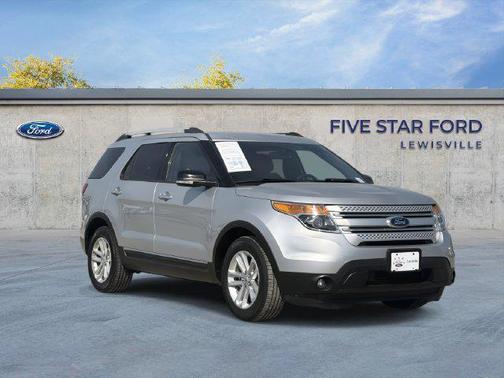 Ingot Silver Metallic 2015 Ford Explorer XLT