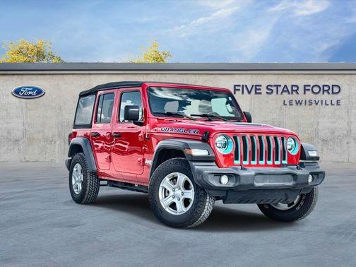 Firecracker Red Clearcoat 2021 Jeep Wrangler Unlimited Sport